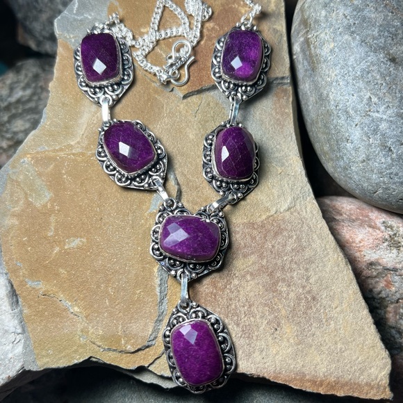 Hand Crafted Jewelry - Amethyst necklace